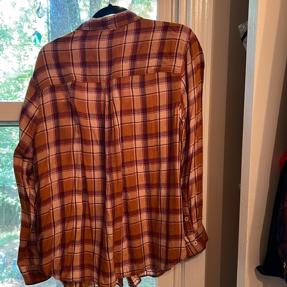 EUC Very cute Jessica Simpson lightweight Flannel Shirt - Picture 3 of 6